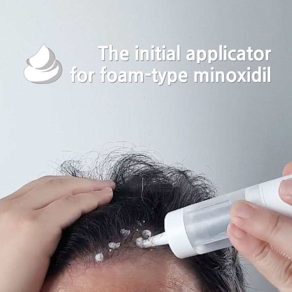 Minoxidil Foam Applicator, Scalp Applicator, Foam type Hair Growth Serum Applicator